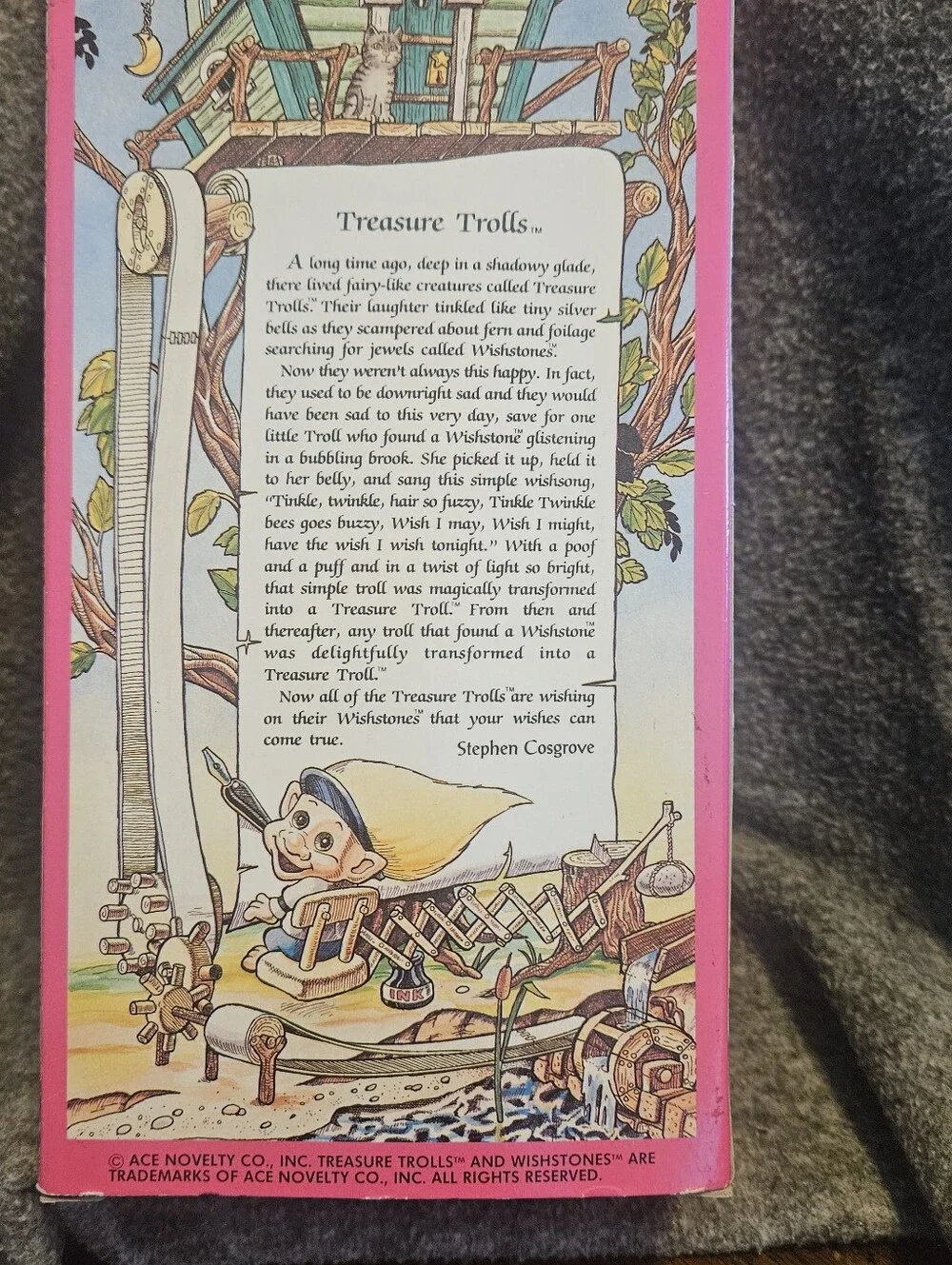 Vintage Wishstone Treasure Troll-with original box